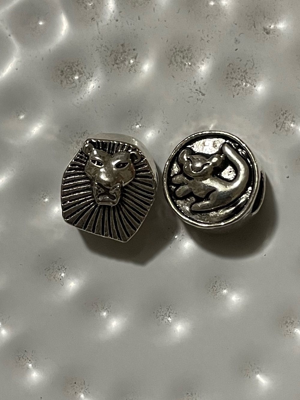 Set of Lion King Pandora style charms
